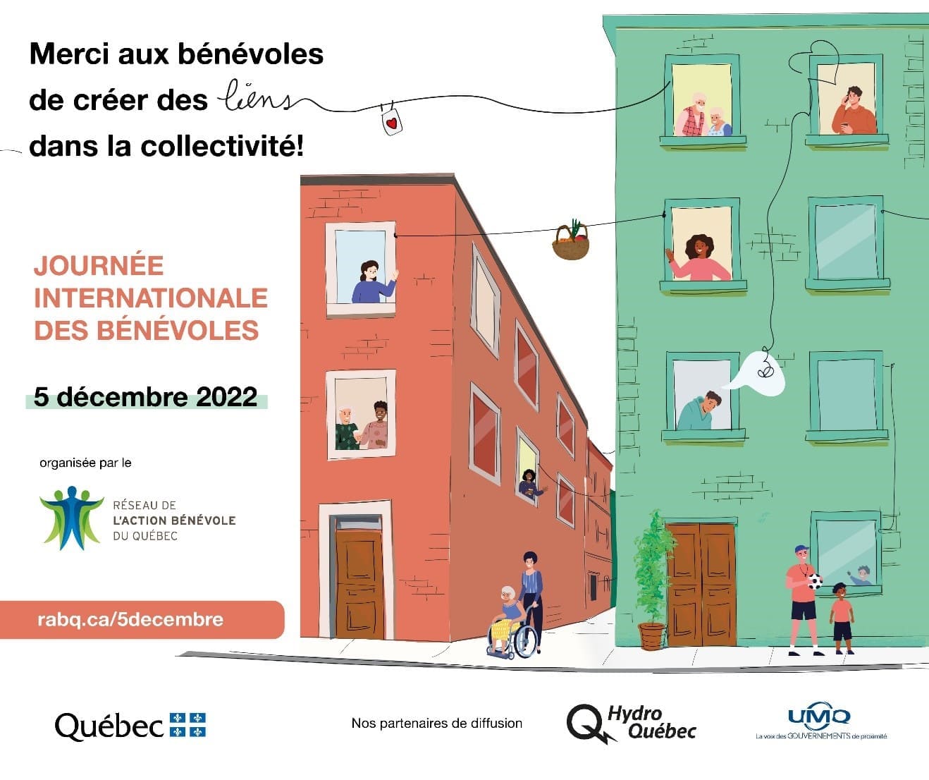 Journée internationale des bénévoles 2022 - Centre d'action bénévole de Chicoutimi